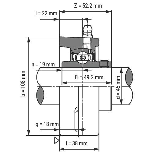 схема установки UCFL 209 NSK